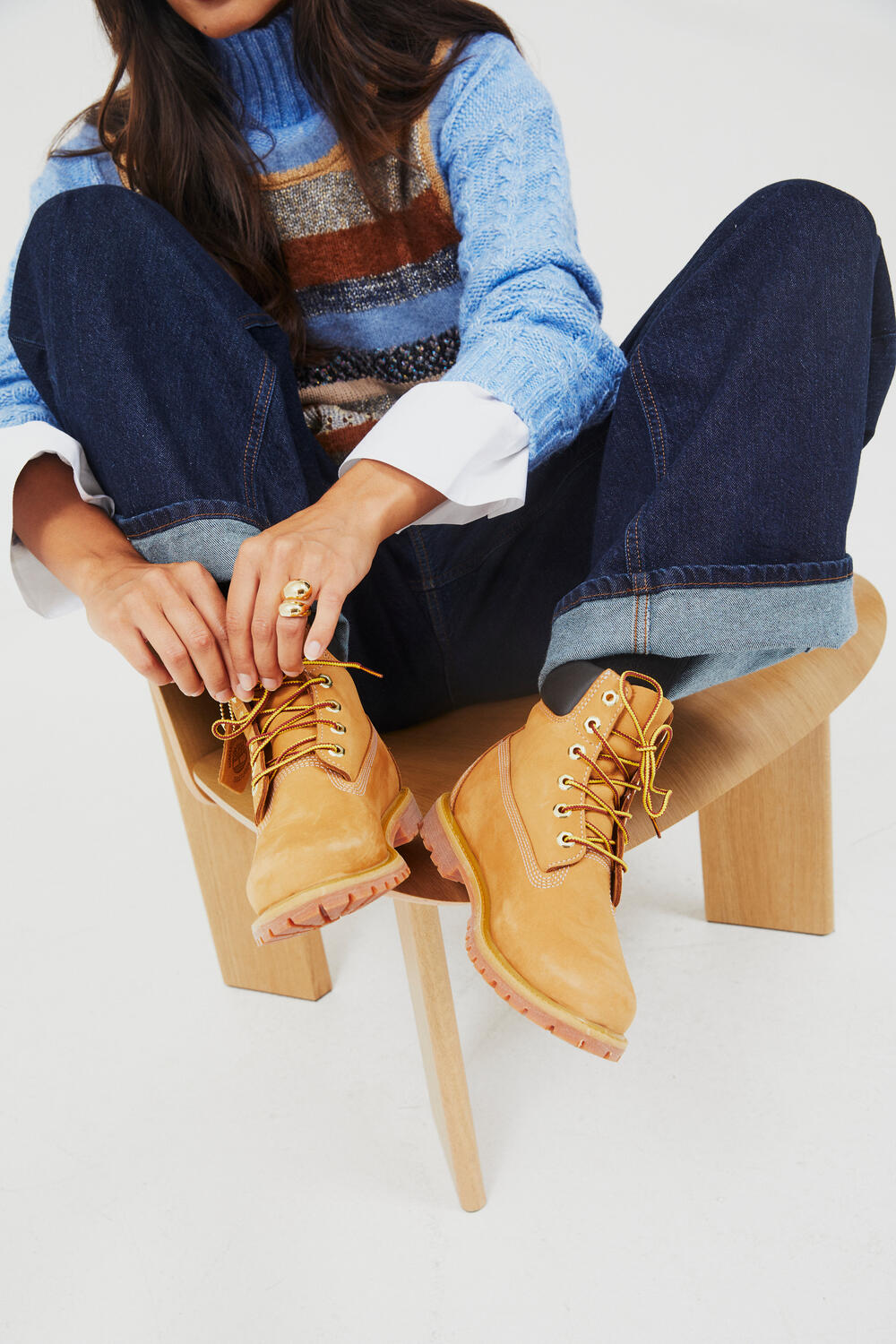 Loganberry rullekrave - blå